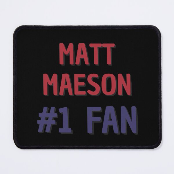 Item preview, Matt Maeson #1 Fan designed and sold by Rybariuns.