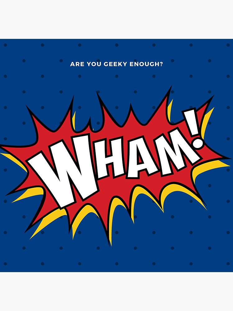 Thumbnail 3 of 3, Sticker, Are you Geeky Enough designed and sold by TheGeekyDad.