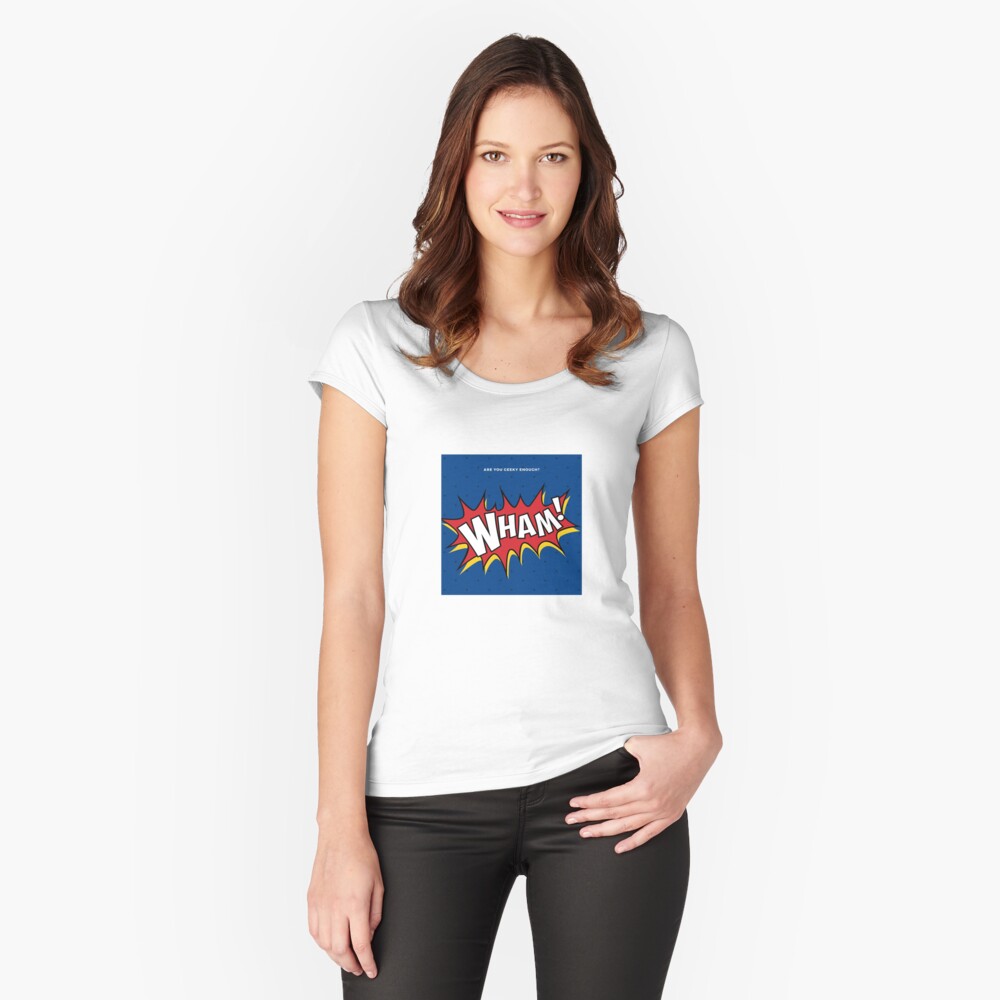 Item preview, Fitted Scoop T-Shirt designed and sold by TheGeekyDad.