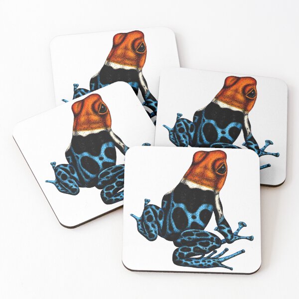 Item preview, Red-headed poison dart frog designed and sold by LorenDowding.