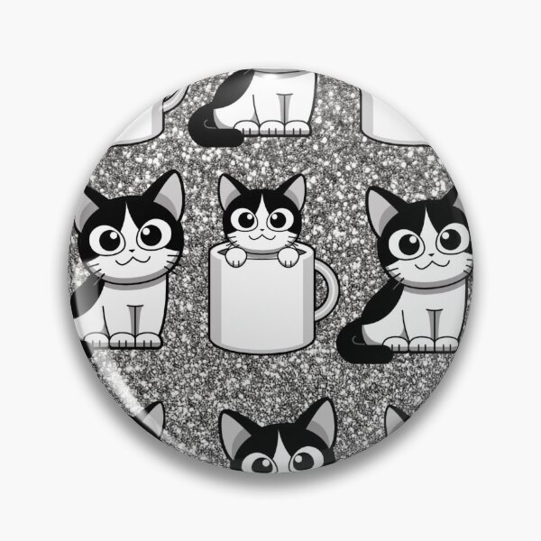 Item preview, Cats, black white theme designed and sold by HarriPaloma.