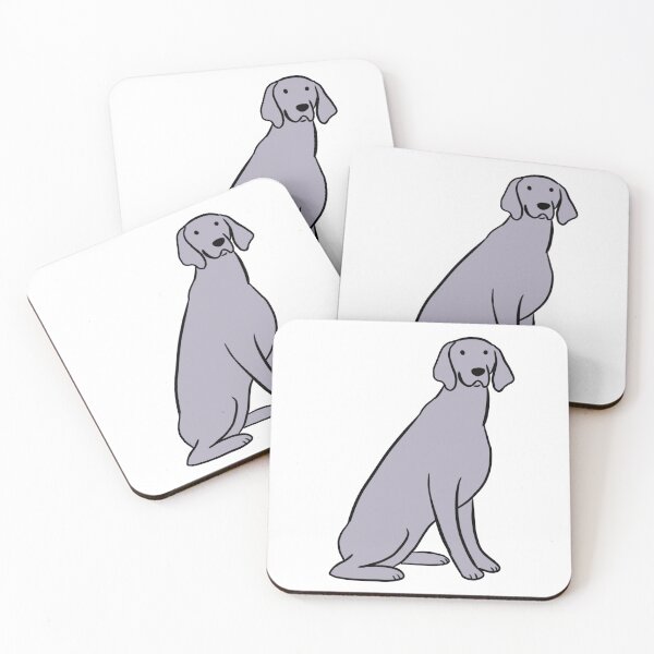 Item preview, Cute weimaraner dog Illustration  designed and sold by Yarafantasyart.