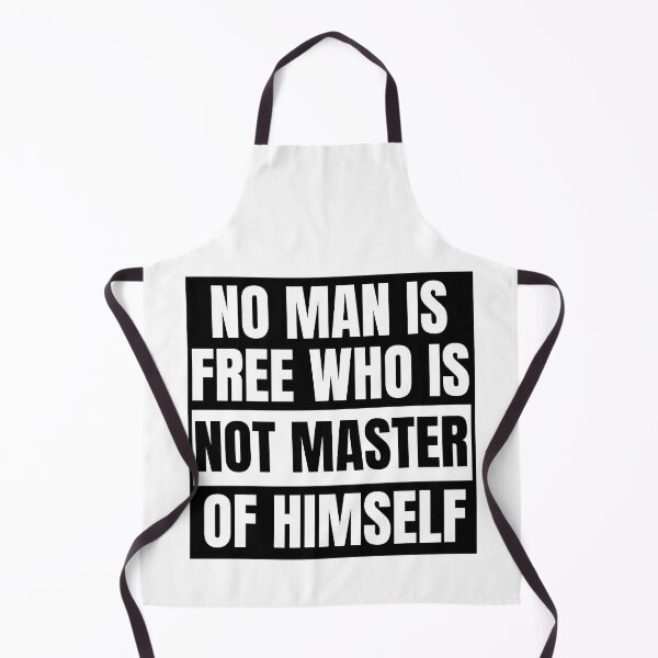 Item preview, No Man Is Free Who Is Not Master Of Himself designed and sold by mystylecorner.