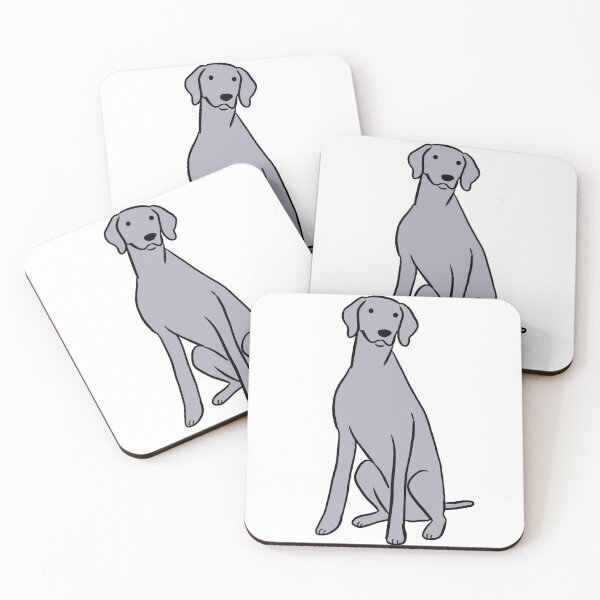Item preview, Cute weimaraner dog Illustration  designed and sold by Yarafantasyart.