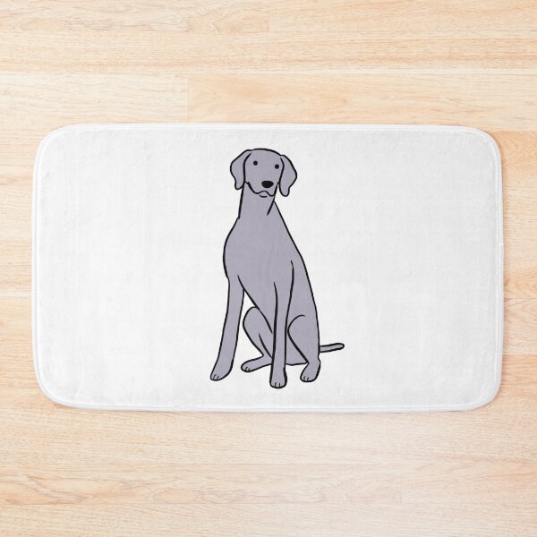 Item preview, Cute weimaraner dog Illustration  designed and sold by Yarafantasyart.