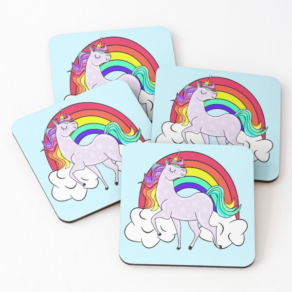 Item preview, Rainbow Unicorn designed and sold by Ascooepics.