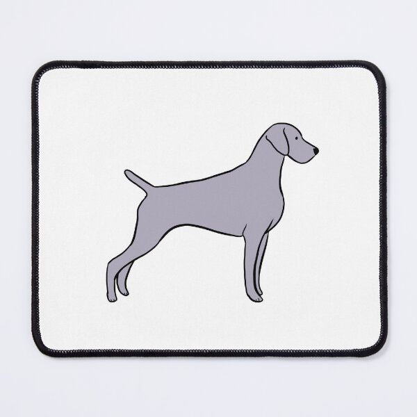 Item preview, weimaraner Illustration designed and sold by Yarafantasyart.