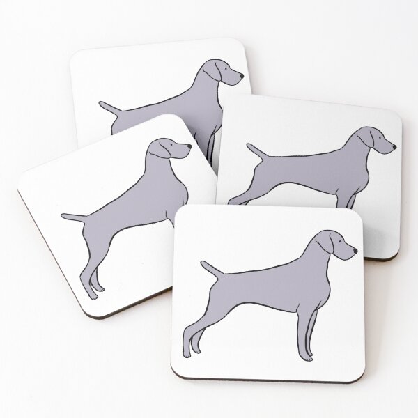 Item preview, weimaraner Illustration  designed and sold by Yarafantasyart.