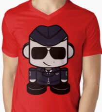 Aim High Air Force Hero'bot 1.0 Men's V-Neck T-Shirt