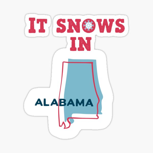 Item preview, It snows in Alabama designed and sold by HavArt.