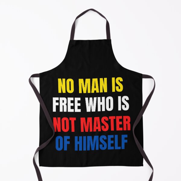 Item preview, No Man Is Free Who Is Not Master Of Himself designed and sold by mystylecorner.