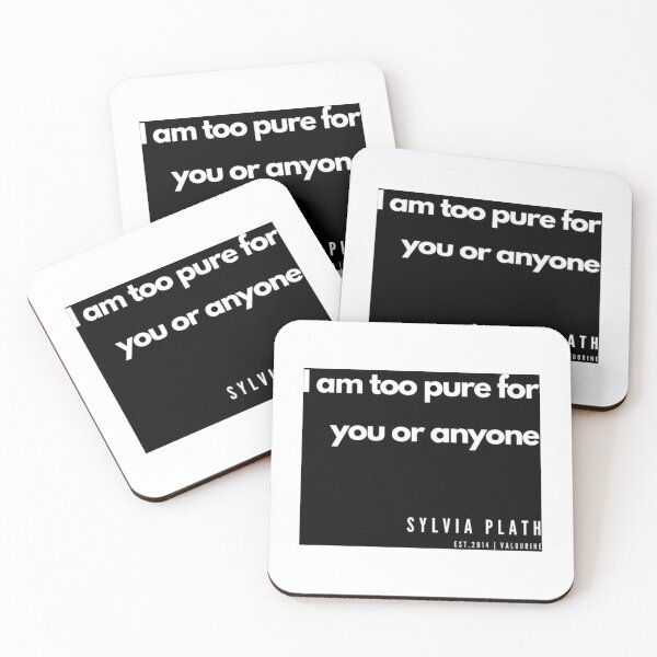 Item preview, 65   Sylvia Plath Quotes  190604   designed and sold by MorallyGrayand.
