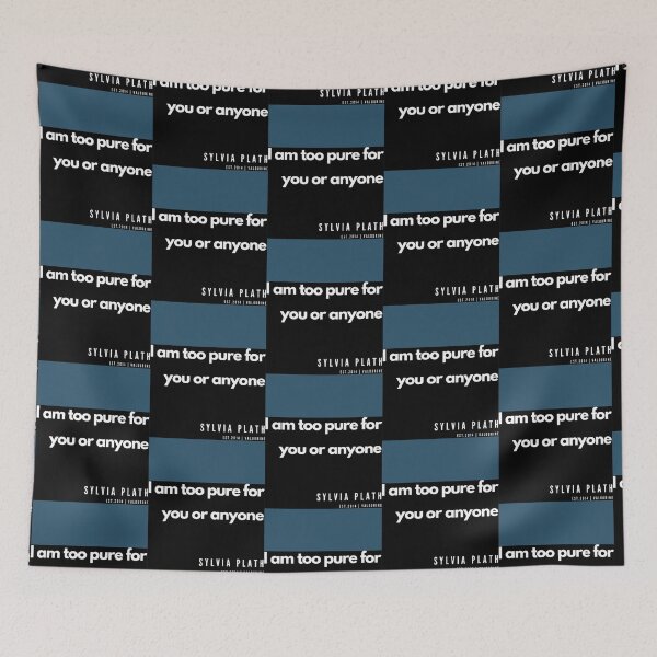 Item preview, 65   Sylvia Plath Quotes  190604   designed and sold by MorallyGrayand.