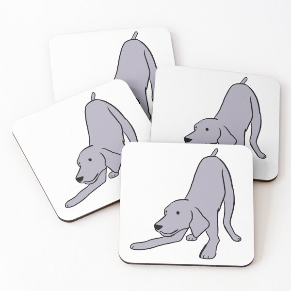 Item preview, weimaraner Illustration  designed and sold by Yarafantasyart.