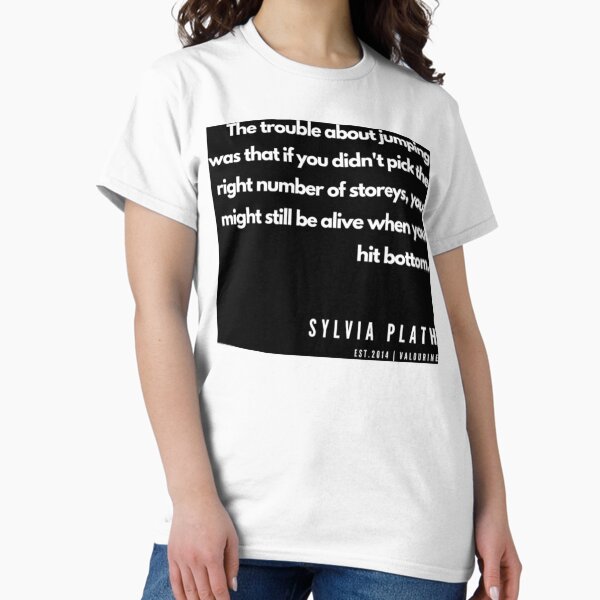 Artikel-Vorschau von 68 Sylvia Plath zitiert 190604, designt und verkauft von MorallyGrayand.