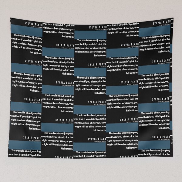 Item preview, 68   Sylvia Plath Quotes  190604   designed and sold by MorallyGrayand.