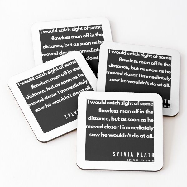 Item preview, 69   Sylvia Plath Quotes  190604   designed and sold by MorallyGrayand.