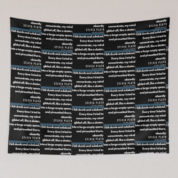 Item preview, 74   Sylvia Plath Quotes  190604   designed and sold by MorallyGrayand.