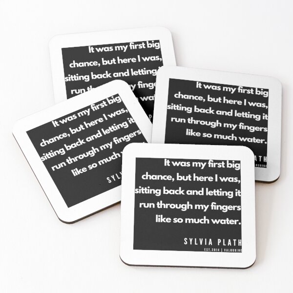 Item preview, 76  Sylvia Plath Quotes  190604   designed and sold by MorallyGrayand.