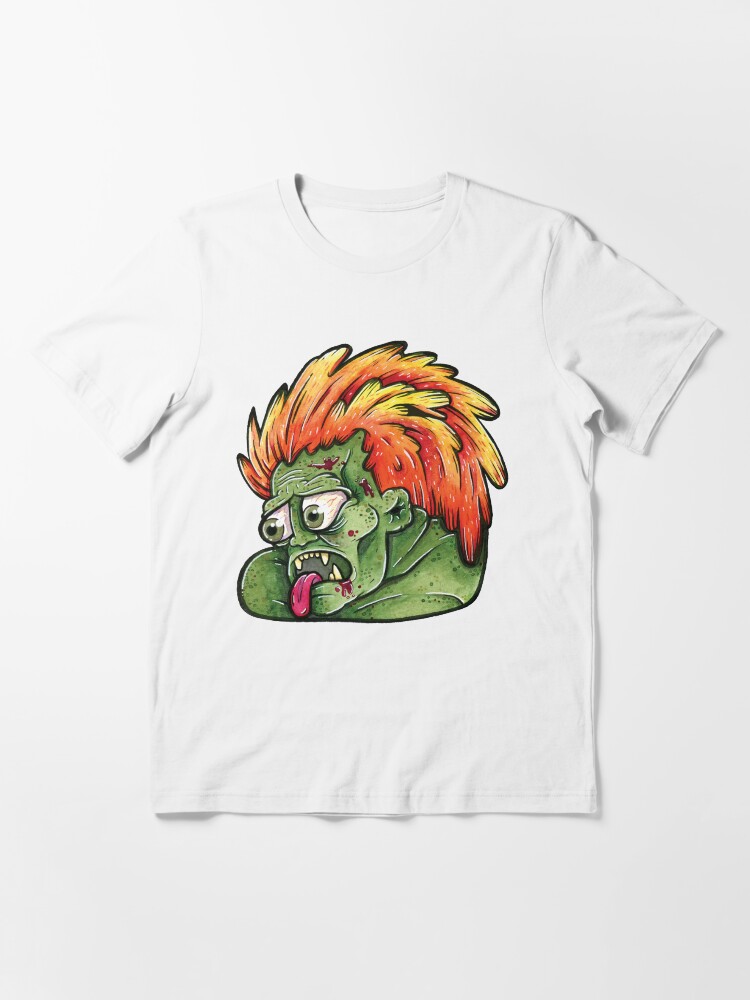 Street Fighter 2 Blanka Mens & Womens Unisex Street Fighter Crew