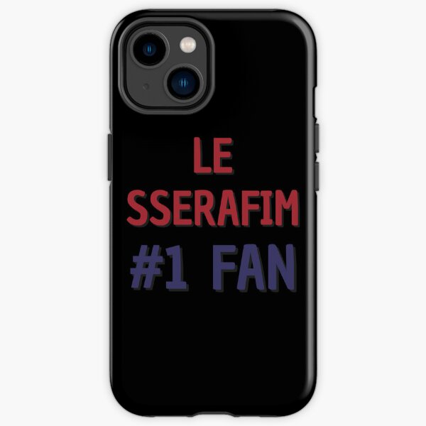 ○日本正規品○ EASY SSERAFIM LE iPhoneアクセサリー LOGO BLACK CASE