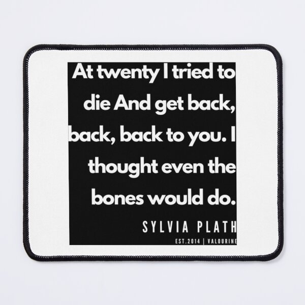 Item preview, 80 Sylvia Plath Quotes 190604 designed and sold by MorallyGrayand.