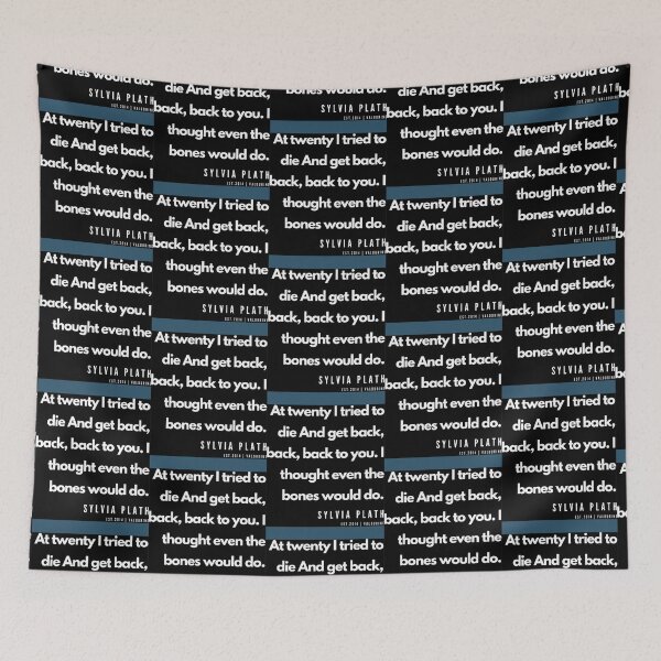 Item preview, 80   Sylvia Plath Quotes  190604   designed and sold by MorallyGrayand.