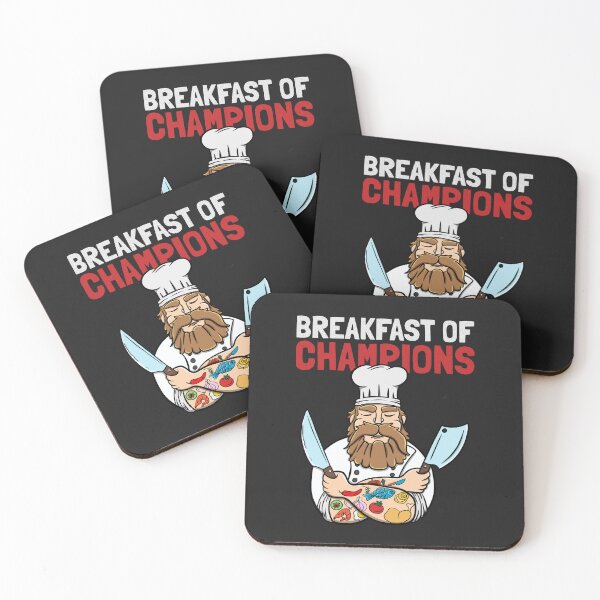 Item preview, funny chef friend quotes : champion of breakfast designed and sold by ImaginarStore.
