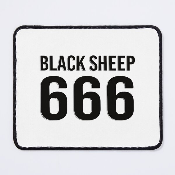 Item preview, -Black sheep 666-   designed and sold by MorallyGrayand.