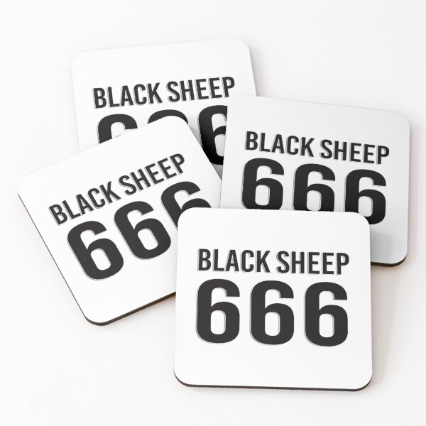 Item preview, -Black sheep 666-   designed and sold by MorallyGrayand.
