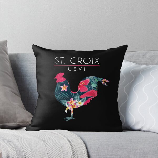 Aperçu de l'œuvre St. Croix USVI Flower Hibiscus Chicken Lover Souvenir créée et vendue par grendelfly73.