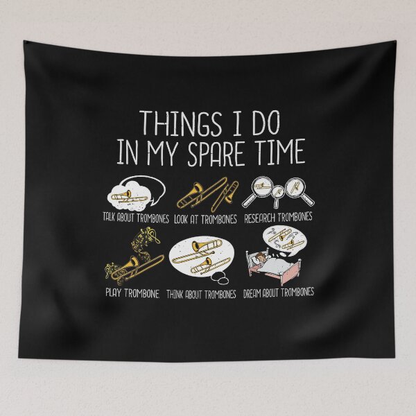 Item preview, Marching Band Trombone Gift Men Jazz Music designed and sold by DSWShirts.