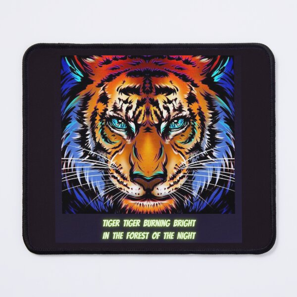 Item preview, Tiger tiger burning bright in the forest of the night designed and sold by Arteartz.