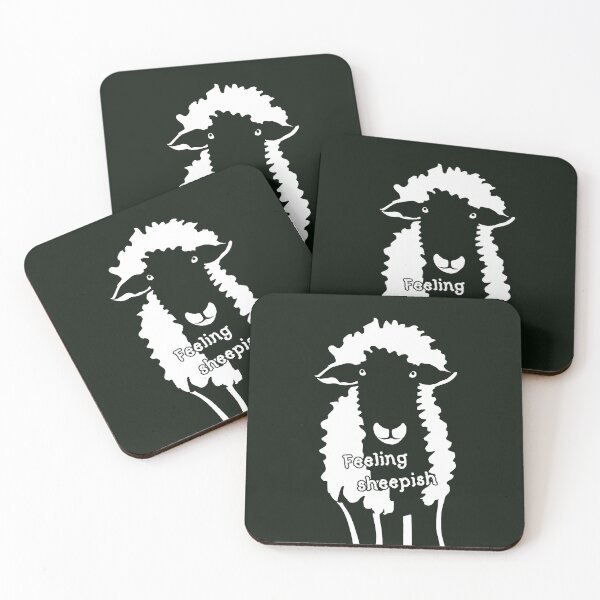 Item preview, Feeling sheepish (#04) designed and sold by SolidEarthArt.