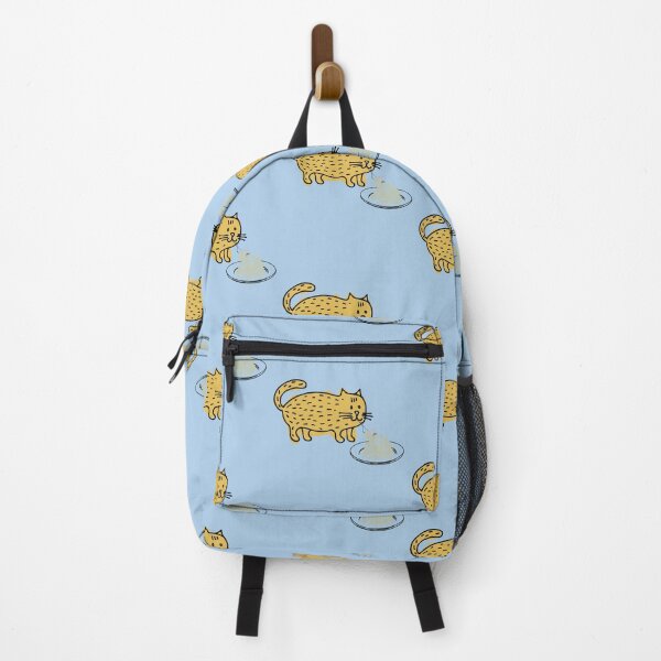 Item preview, Funny Cat Eating Spaghetti designed and sold by fatydesignspace.