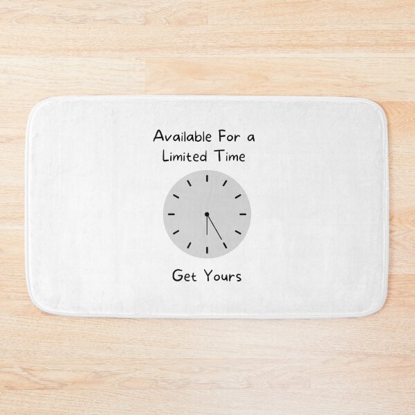 Item preview, Available For a Limited Time Get Yours designed and sold by noha alzohbi.