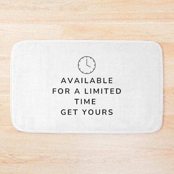 Item preview, Available For a Limited Time Get Yours designed and sold by noha alzohbi.