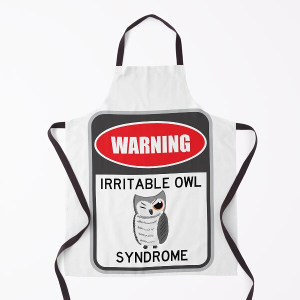 Item preview, Irritable Owl Syndrome - Astonished Cat Company designed and sold by AstonishedCatCo.