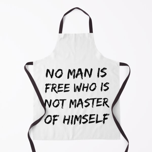 Item preview, No Man Is Free Who Is Not Master Of Himself designed and sold by mystylecorner.