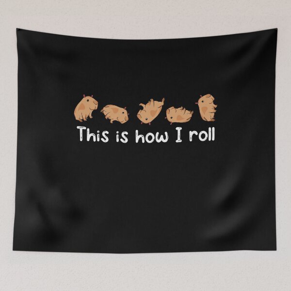 Item preview, Capybara Gift Kids This Is How I Roll Capybara designed and sold by DSWShirts.