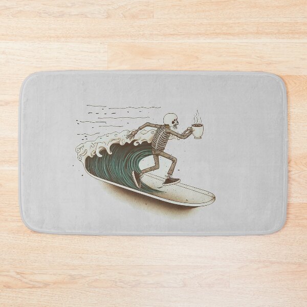 Item preview, Skeleton Surfer  (Cartoon Art) - Coffee designed and sold by The-Fox-Hole.