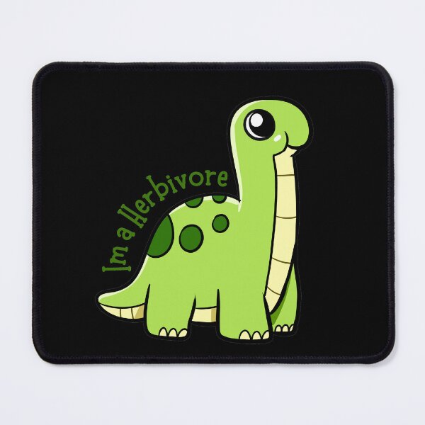 Item preview, "I'm A Herbivore" Dinosaur designed and sold by art-and-sticker.