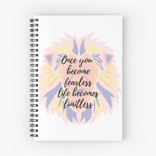 Item preview, Once you become fearless life becomes limitless designed and sold by We Grow.
