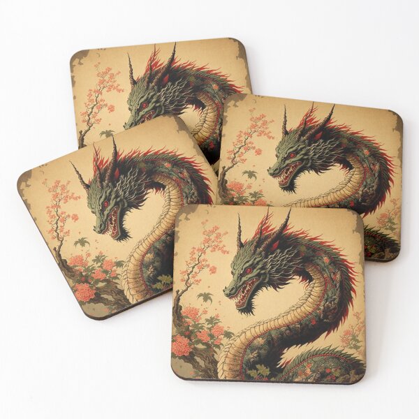 Item preview, Vintage Japanese Dragon  designed and sold by Vanover Designs.