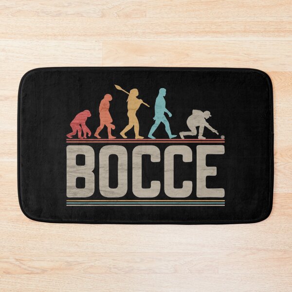Item preview, Bocce Evolution of Man Vintage Petanque Funny Bocce Ball designed and sold by grinta2021.