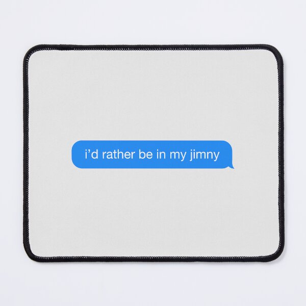 Item preview, I'd Rather Be In My Jimny | Daydreaming Sticker designed and sold by stoicjimny.