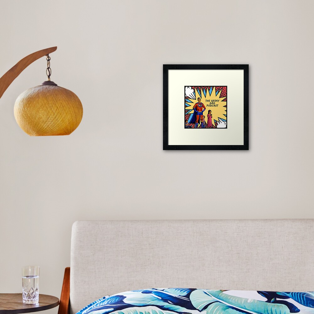 Item preview, Framed Art Print designed and sold by TheGeekyDad.