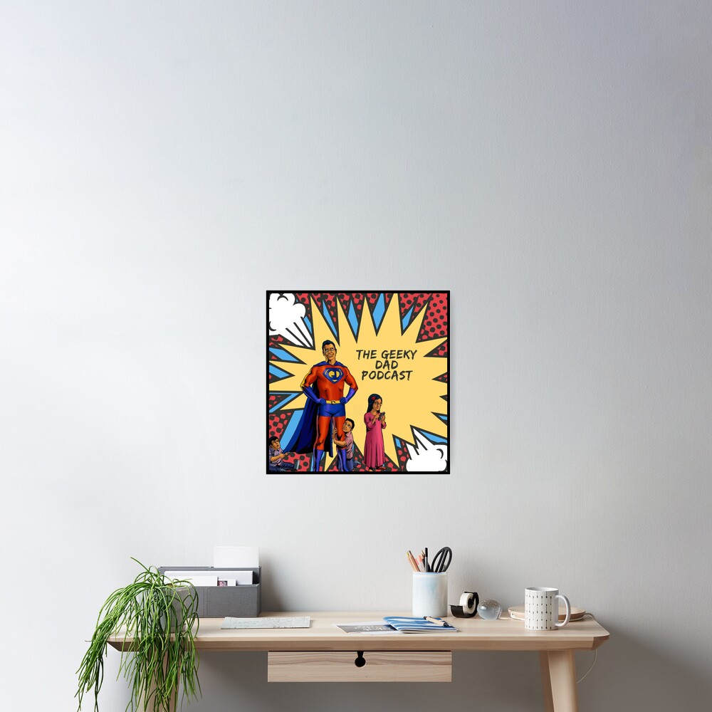 Item preview, Poster designed and sold by TheGeekyDad.