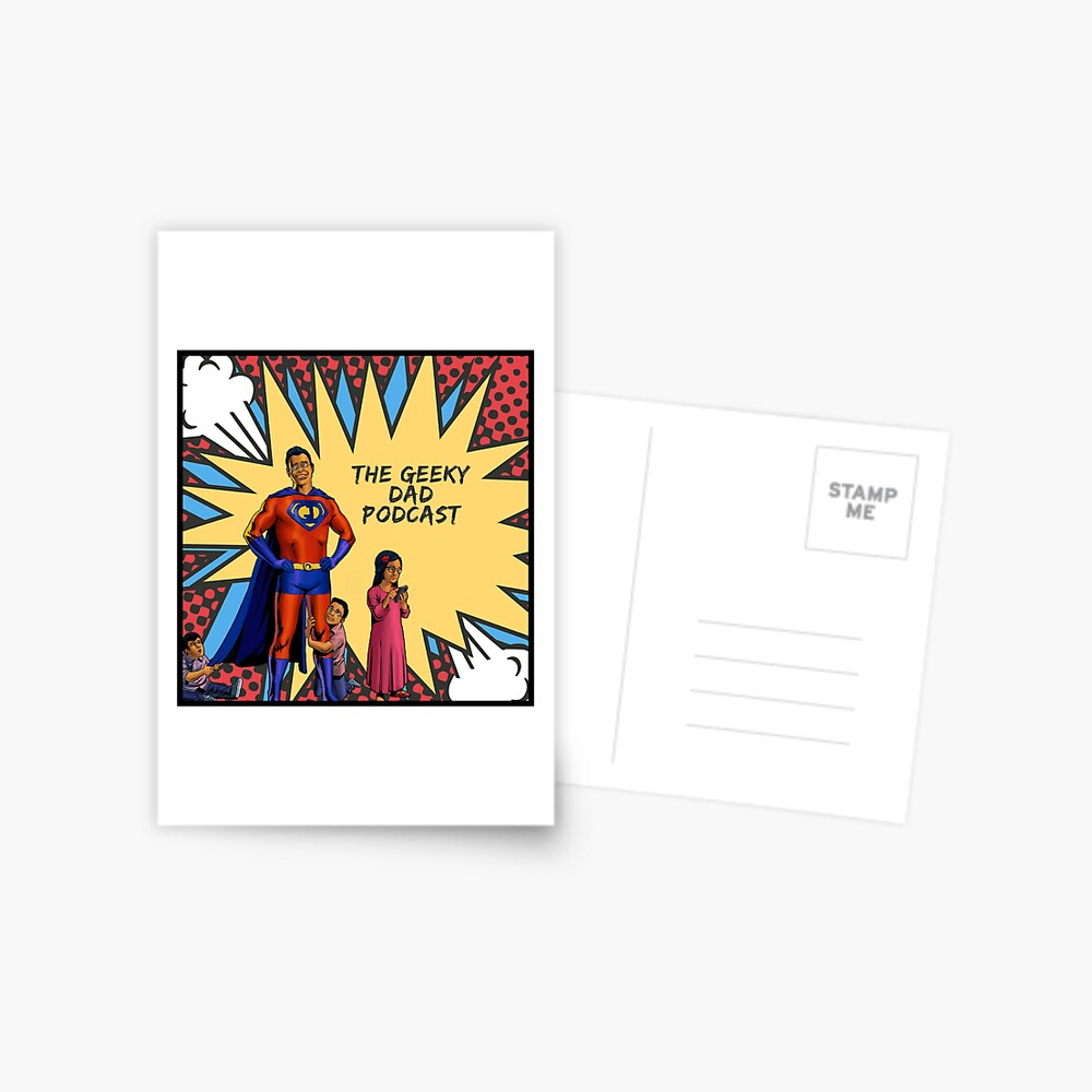 Item preview, Postcard designed and sold by TheGeekyDad.