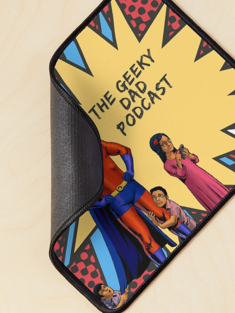 Thumbnail 2 of 5, Mouse Pad, The Geeky Dad Podcast designed and sold by TheGeekyDad.